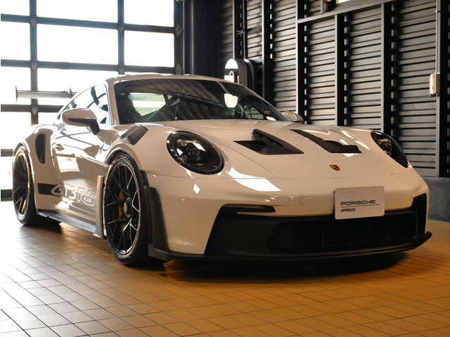 2026 Porsche 911 GT3 RS GT3 RS PDK Transmission Ice Grey Metallic Exterior Tinted Matrix LED Headlights Front Axle Lift System BOSE Sound System for sale in Japan
